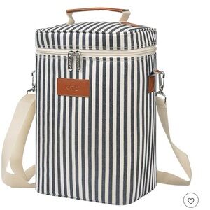 Insulated Wine Carrier Shoulder Bag